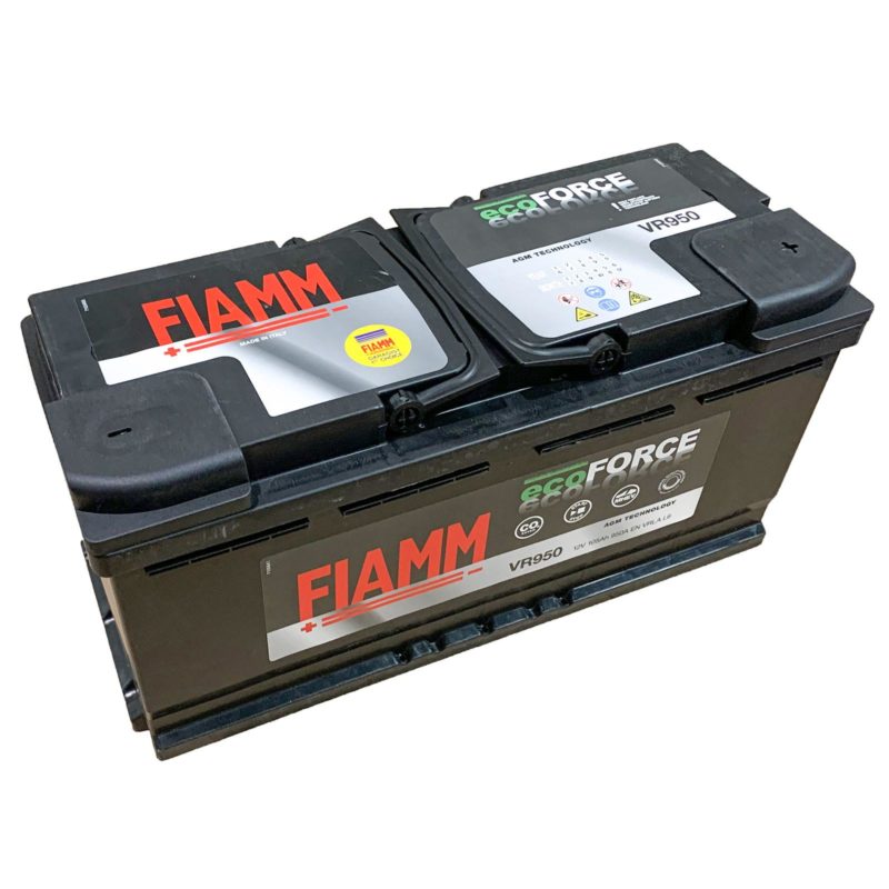 Batterie-Voiture-Démarrage-L3/74-FIAMM-12v/74Ah/640A-Valaispositif droite -  Winner Price
